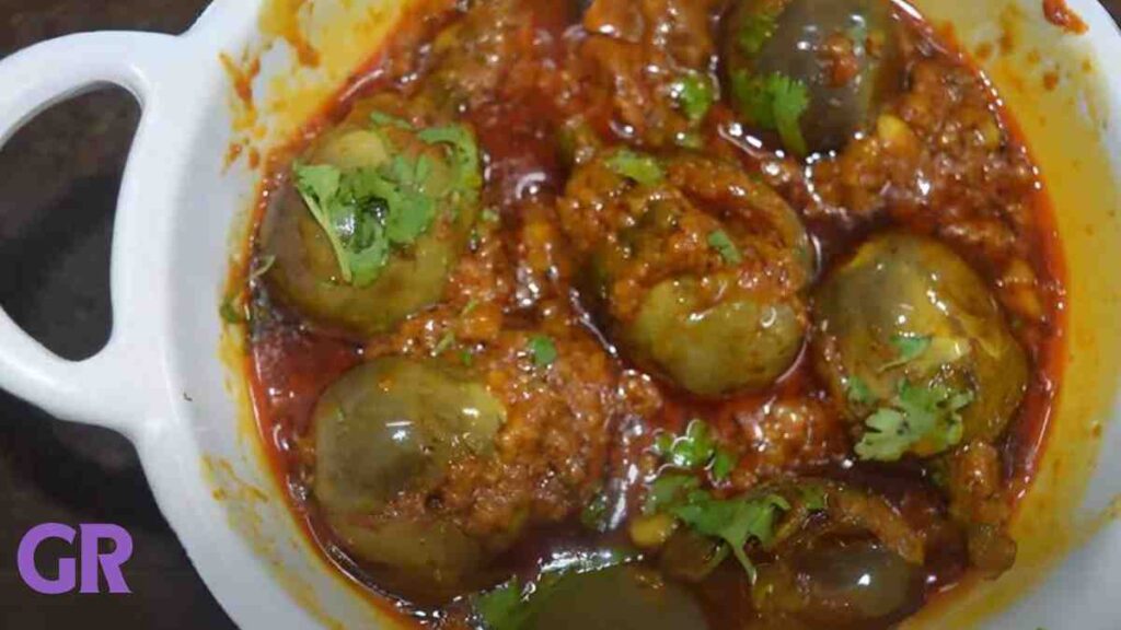 easy Bharela Ringan Nu Shaak Gujarati Recipe 2024