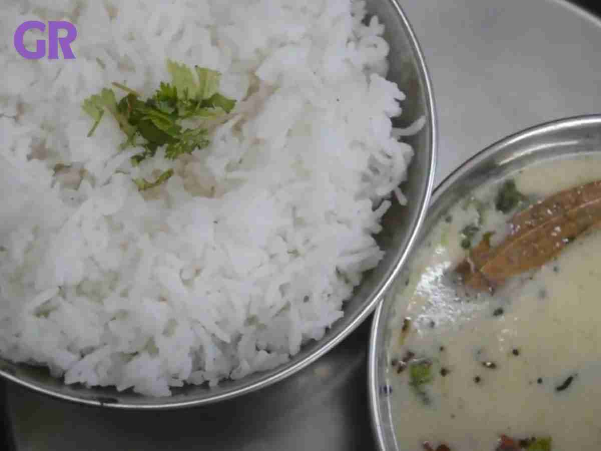 PERFECT Kadhi Chawal Recipe in Gujarati